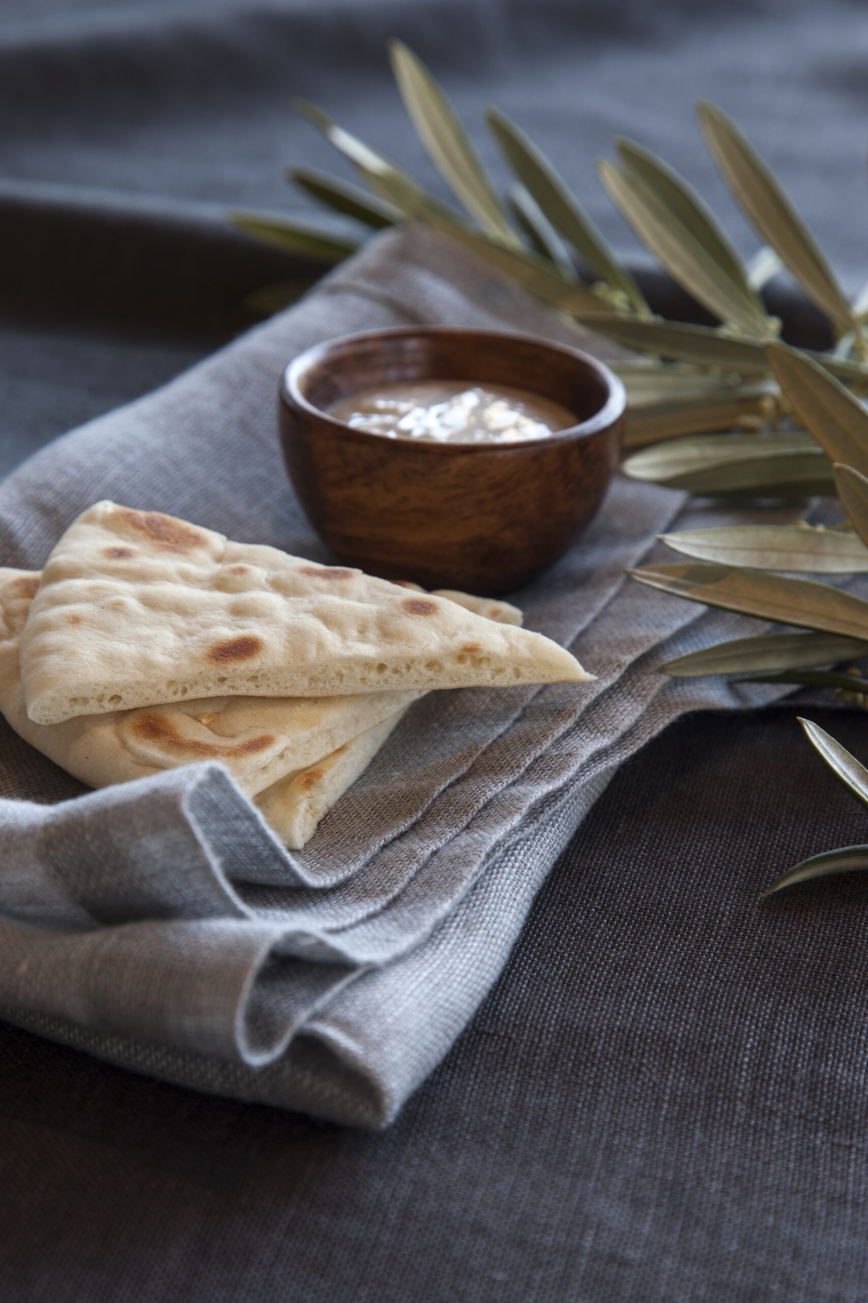 Pita Bread Homemade Recipe Luna Grill