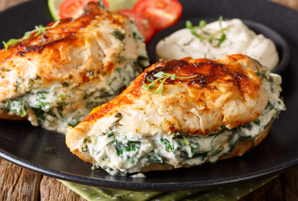 Spinach and Feta Stuffed Chicken Recipe