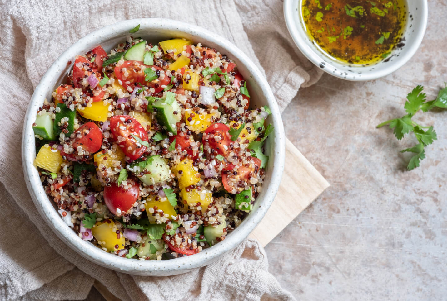 Quinoa Tabbouleh Recipe: Easy & Authentic | Luna Grill