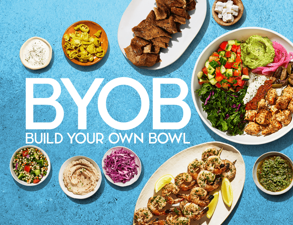 Build Your Own Bowl at Luna Grill